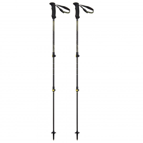 C.A.M.P. - Backcountry Carbon 2.0 - Trekkingstöcke Gr 64-135 cm schwarz/gelb