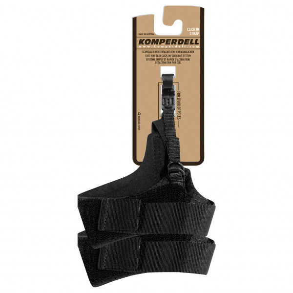Komperdell - Nordic Walking Strap Click-In 2.0 - Handschlaufe Gr S schwarz