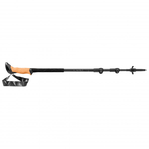 Leki - Black Series Carbon - Trekkingstöcke Gr 100 - 135 cm schwarz/grau