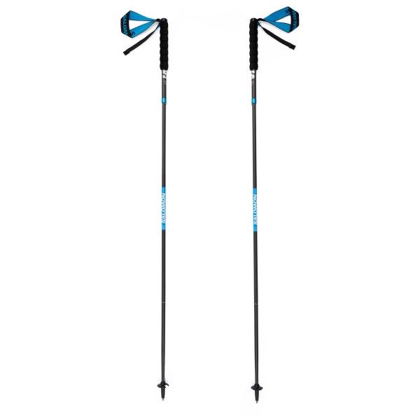 Salomon - Ultra Carbon Foldble - Trailrunning Stöcke Gr 115 cm blau