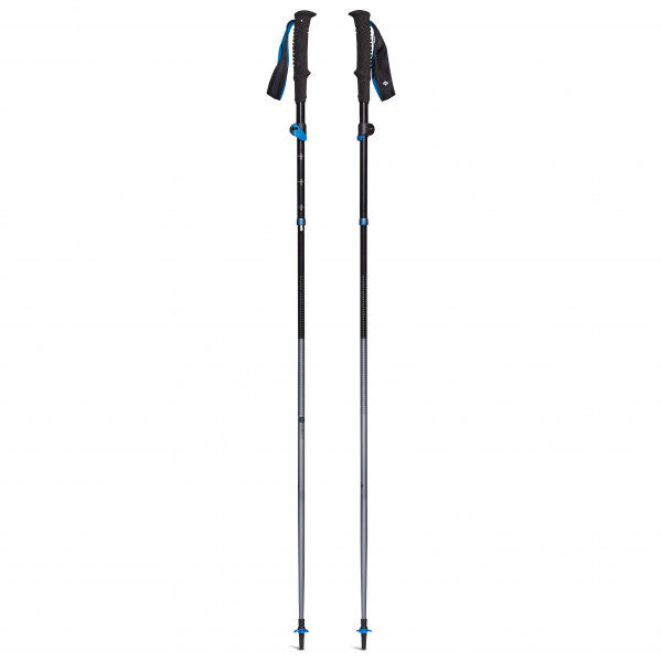 Black Diamond - Distance FLZ - Trailrunning Stöcke Gr 140 cm pewter