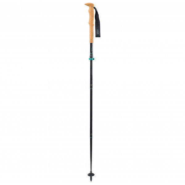 Komperdell - Carbon FXP.4 Summit Vario Compact - Trekkingstöcke Gr 105-125 cm schwarz/grün