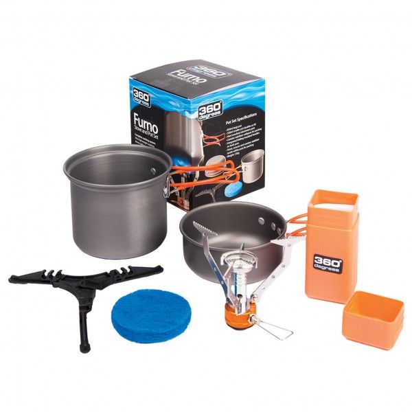360° degrees 360° Furno Stove + Pot Set Campingkocher