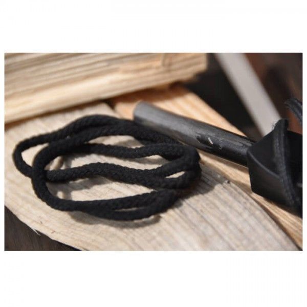 Bushcraft Essentials - Zunderschnur Gr 50 cm schwarz