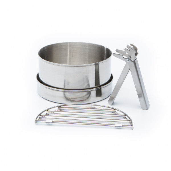 Kelly Kettle - Cook Set Large - Kochset Gr 0,85 l stainless steel