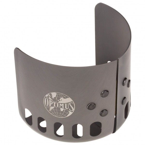 Optimus - Clip-On Windschutz für Gaskartuschen grau