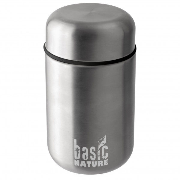 Basic Nature - Thermobehälter - Isolierbecher Gr 0,4 l grau/schwarz