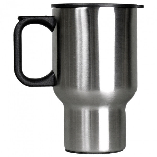 Basic Nature - Edelstahl Thermobecher Auto - Becher Gr 0,45 l grau
