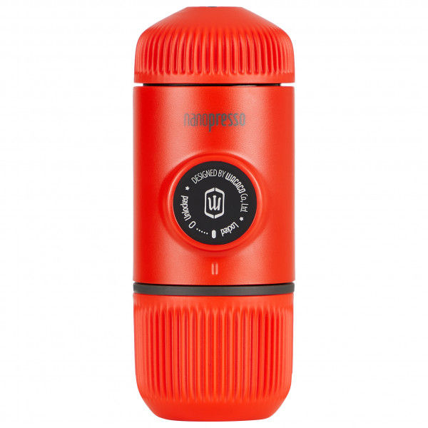 Wacaco - Nanopresso inkl. Schutzhülle Gr 15,6 cm rot