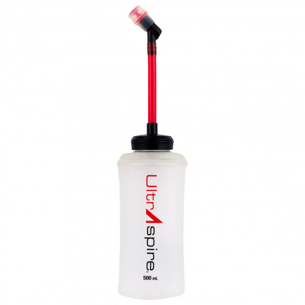 UltrAspire - Softflask with Straw & Bite Valve - Trinkflasche Gr 500 ml weiß