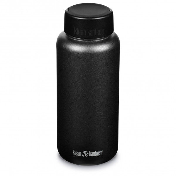 Klean Kanteen - Wide with Loop Cap - Trinkflasche Gr 1182 ml schwarz