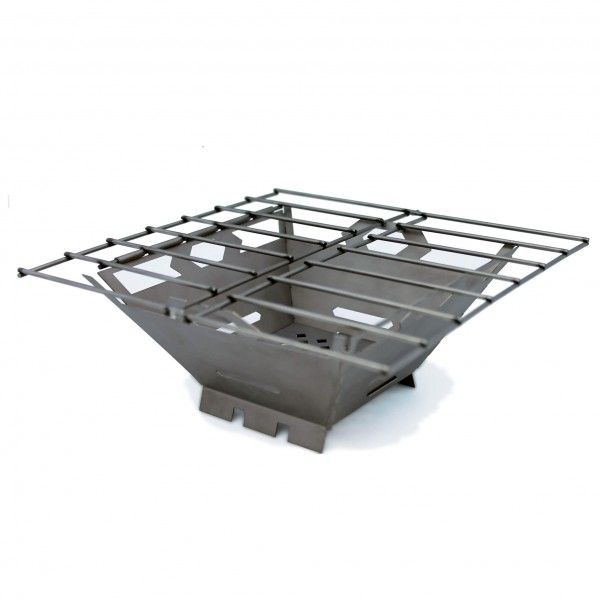 Vargo - Fire Box Grill - Trockenbrennstoffkocher titan