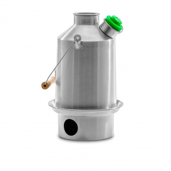 Kelly Kettle - Scout Kettle - Trockenbrennstoffkocher Gr 1,2 l stainless steel