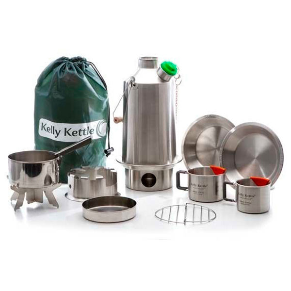 Kelly Kettle - Ultimate Base Camp Kit - Trockenbrennstoffkocher Gr One Size stainless steel