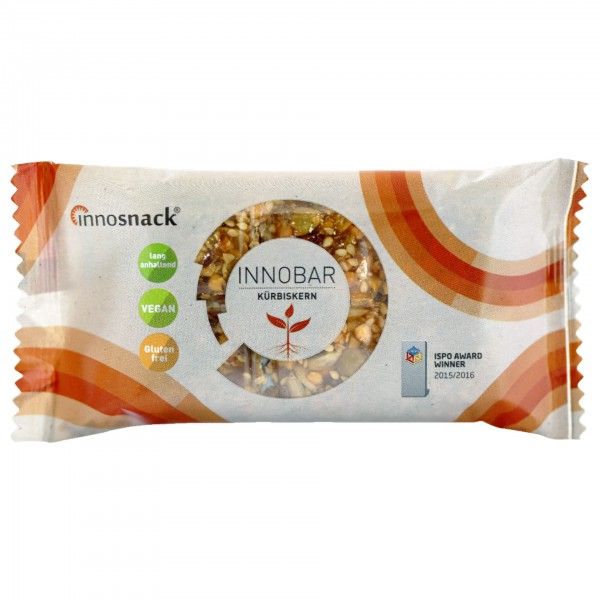 Innosnack - Innobar Kürbiskern - Energieriegel Gr 41 g