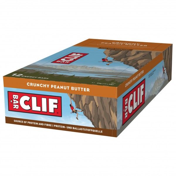 Clif Bar - Crunchy Peanut Butter - Energieriegel Gr 12 x 68 g