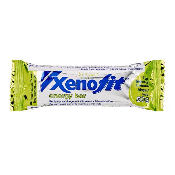Xenofit - Energy Bar Typ Ingwer/Limone - Energieriegel Gr 24 x 50 g