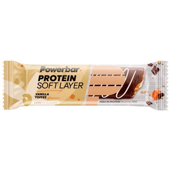 PowerBar - Protein Soft Layer Vanilla Toffee - Recoveryriegel Gr 40 g vanilla toffee