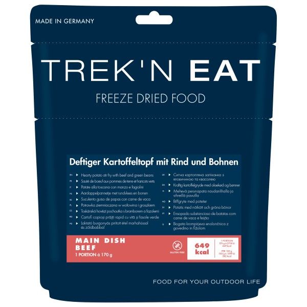 Trek'n Eat - Deftige Kartoffelpfanne mit Rind und Bohnen Gr 170 g