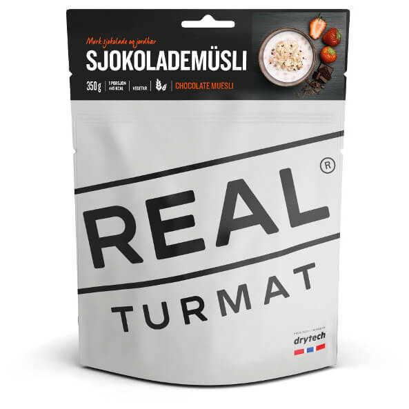 Real Turmat - Chocolate Müsli Gr 114 g weiß