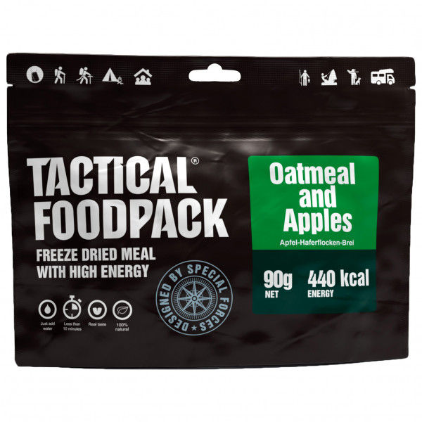 TACTICAL FOODPACK - Oatmeal and Apples Gr 90 g