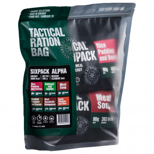 TACTICAL FOODPACK - Sixpack Alpha Gr 595 g