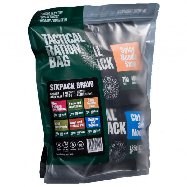 TACTICAL FOODPACK - Sixpack Bravo Gr 585 g