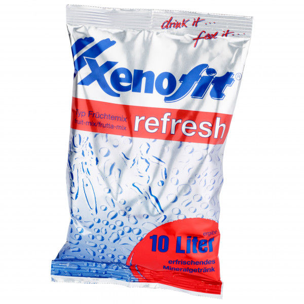 Xenofit - Refresh Früchtemix - Getränkepulver Gr 600 g Beutel - für 10 l