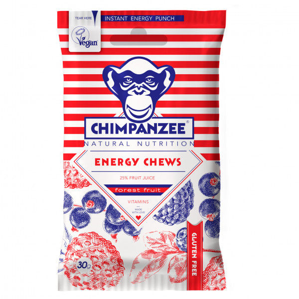 Chimpanzee - Energy Chews Waldfrucht - Energiegel Gr 30 g