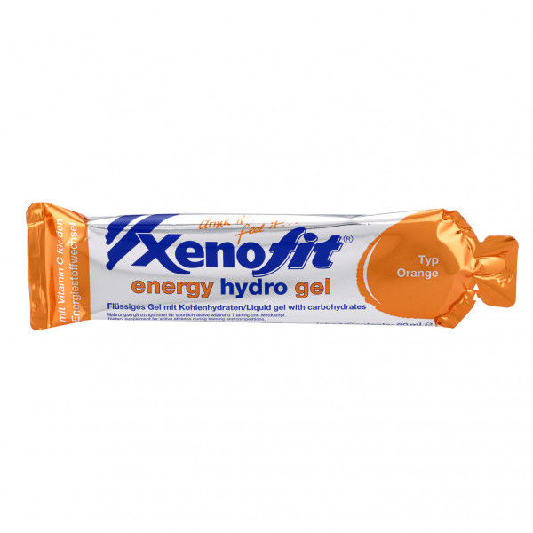Xenofit - Energy Hydro Gel Typ Orange - Energieriegel Gr 60 ml