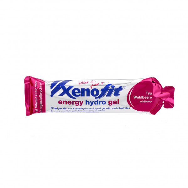 Xenofit - Energy Hydro Gel Typ Waldbeere - Energieriegel Gr 60 ml