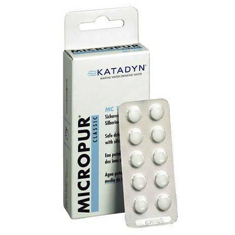 Micropur - Micropur Classic - Wasserdesinfektion Gr 40 Tabl. - für 400 l