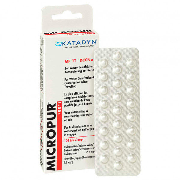 Micropur - Micropur Forte MF1 - Wasseraufbereitung Gr 100 Tabl. - 100 l
