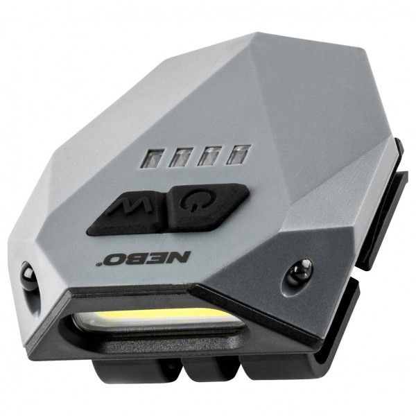 NEBO - Einstein Cap - Stirnlampe grau