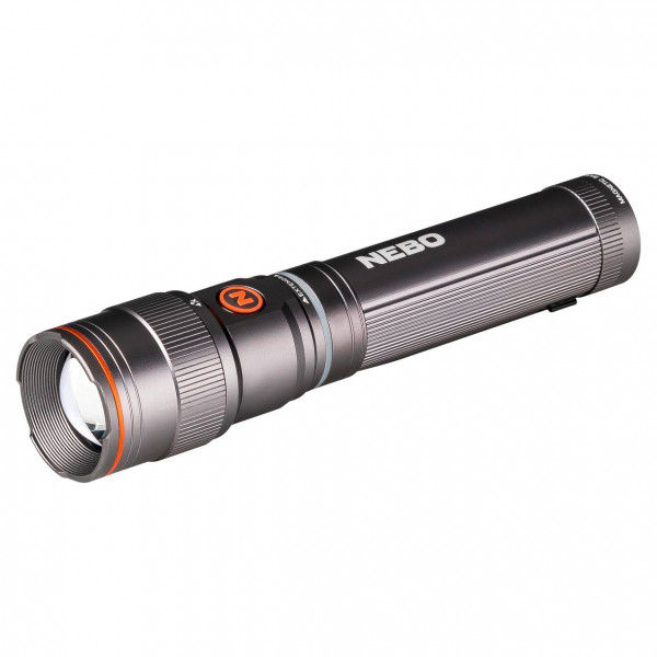 NEBO - Lampe Franklin Slide RC - Taschenlampe grau