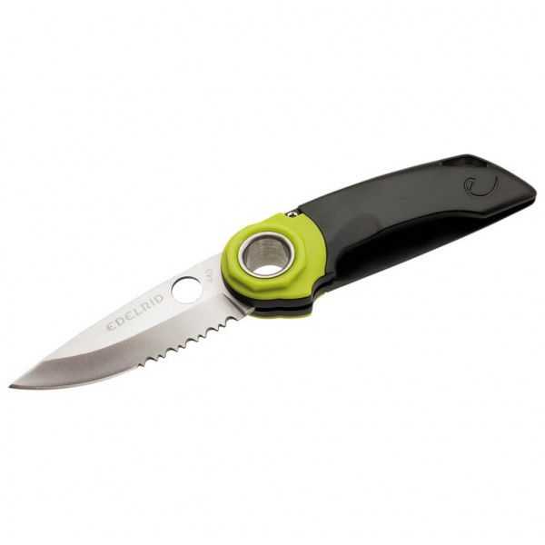 Edelrid - Ropetooth - Messer grau/ oasis