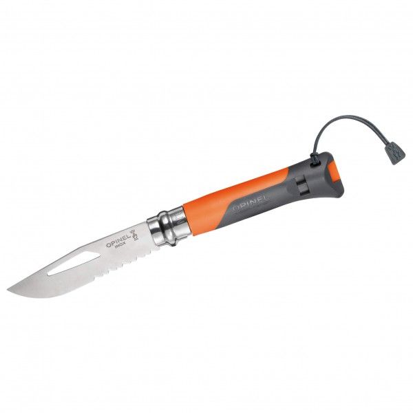 Opinel - Outdoormesser Nr. 8 - Messer Gr 8,5 cm orange