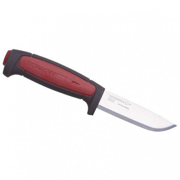 Morakniv - Gürtelmesser Pro C Carbonstahl - Messer Gr 9,1 cm rot
