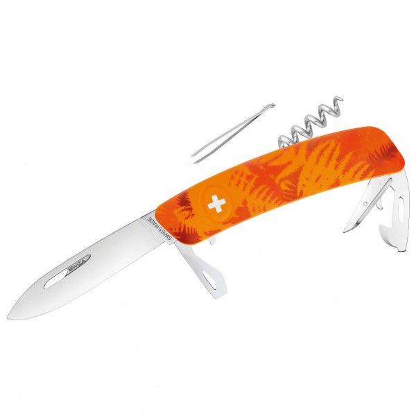 Swiza - Schweizer Messer C03 - Messer Gr 7,5 cm weiß/oliv