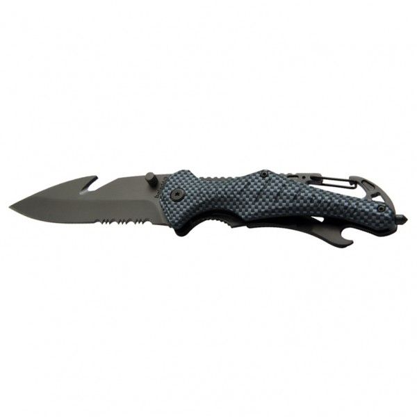 Baladéo - Rettungsmesser Emergency - Messer Gr 148 g carbon