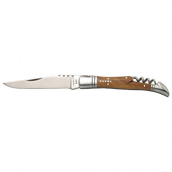 Laguiole - Taschenmesser Classic Korkenzieher - Messer Gr 20,2 cm grün