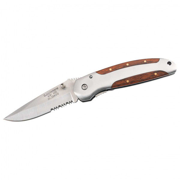 Herbertz - Einhandmesser mit Teilsägezahnung - Messer pakkaholz