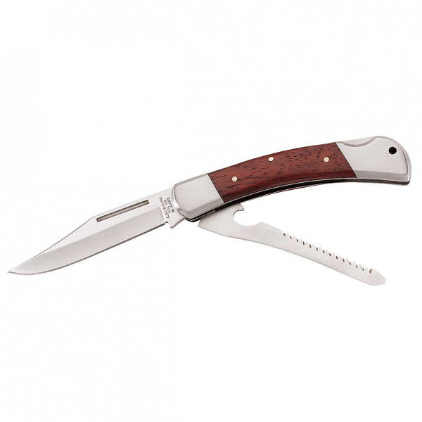 Herbertz - Taschenmesser mit Säge - Messer pakkaholz