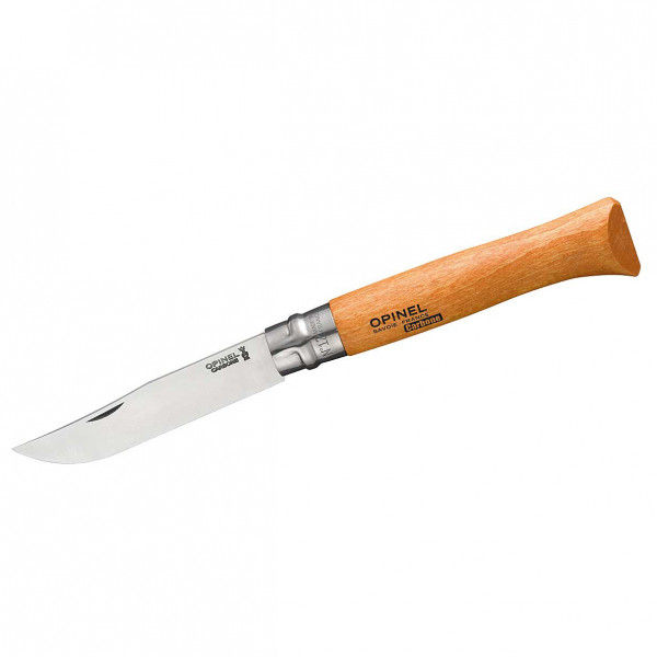 Opinel - Taschenmesser No 12 Carbon - Messer Gr 12,2 cm buche