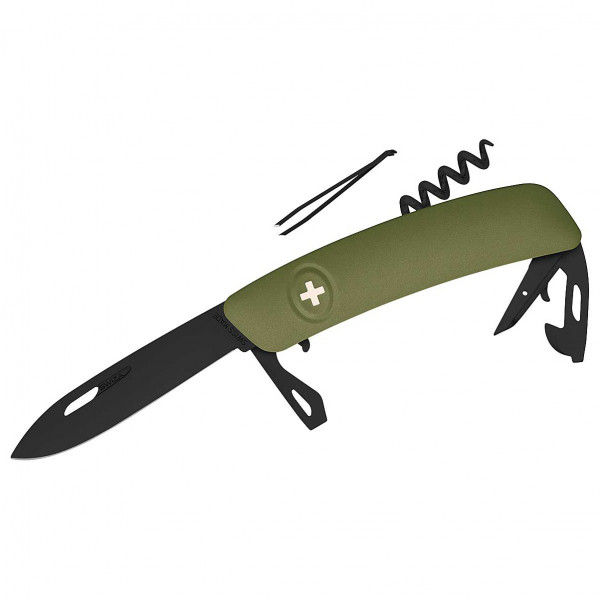 Swiza - Schweizer Messer D03 AB - Messer Gr 7,5 cm blau