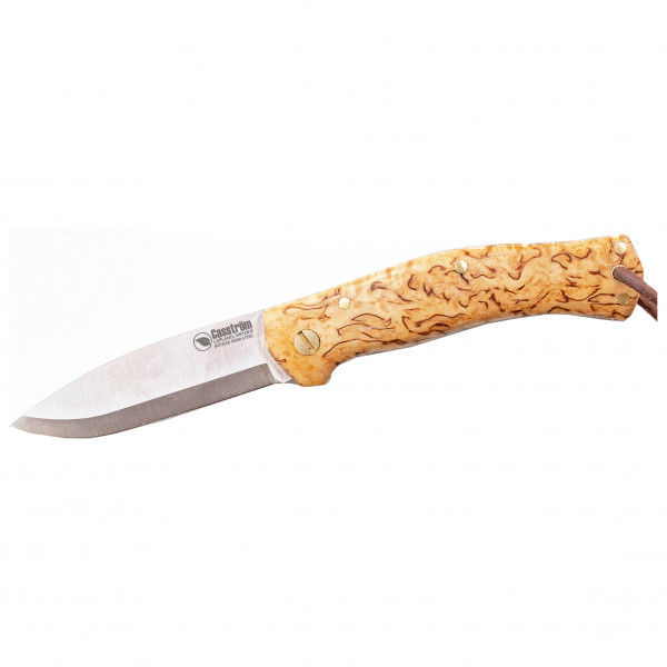Casström - Lars Fält Slip Joint - Messer curly birch / scandi
