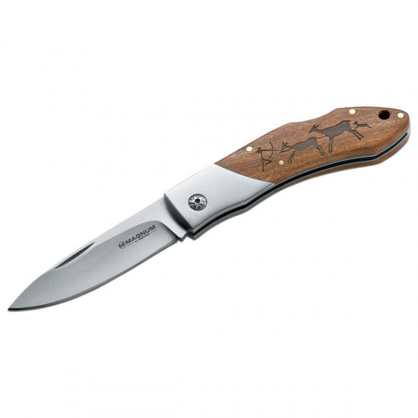 Magnum - Caveman Steel - Messer Gr Klinge 8,2 cm grau