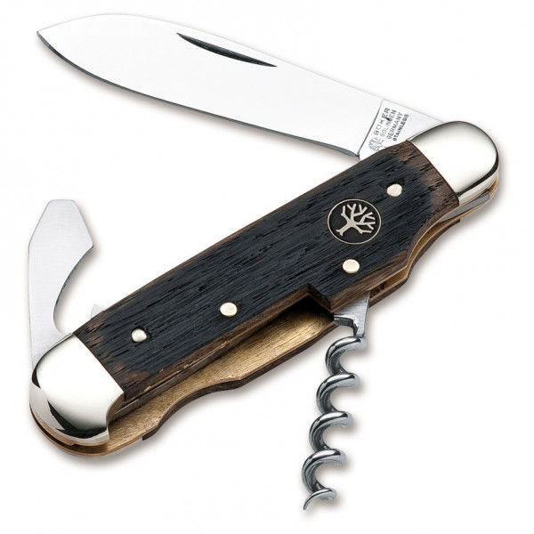 Böker Manufaktur Solingen - Winzermesser - Messer braun