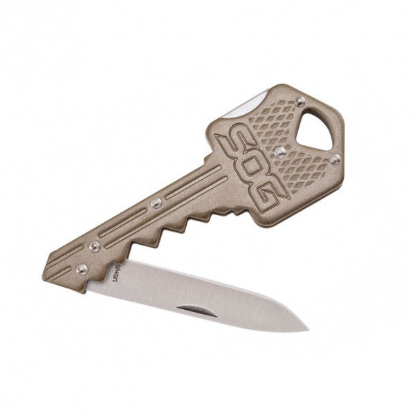 SOG - Key Knife - Messer Gr Klinge 3,8 cm bronze