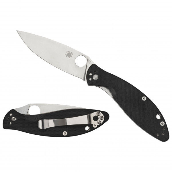 Spyderco - Astute - Messer schwarz